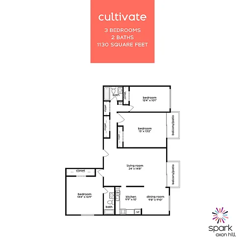 Floor plan Cultivate