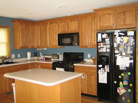 Kitchen with hardwood floors