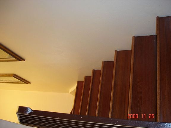 Wooden stairs