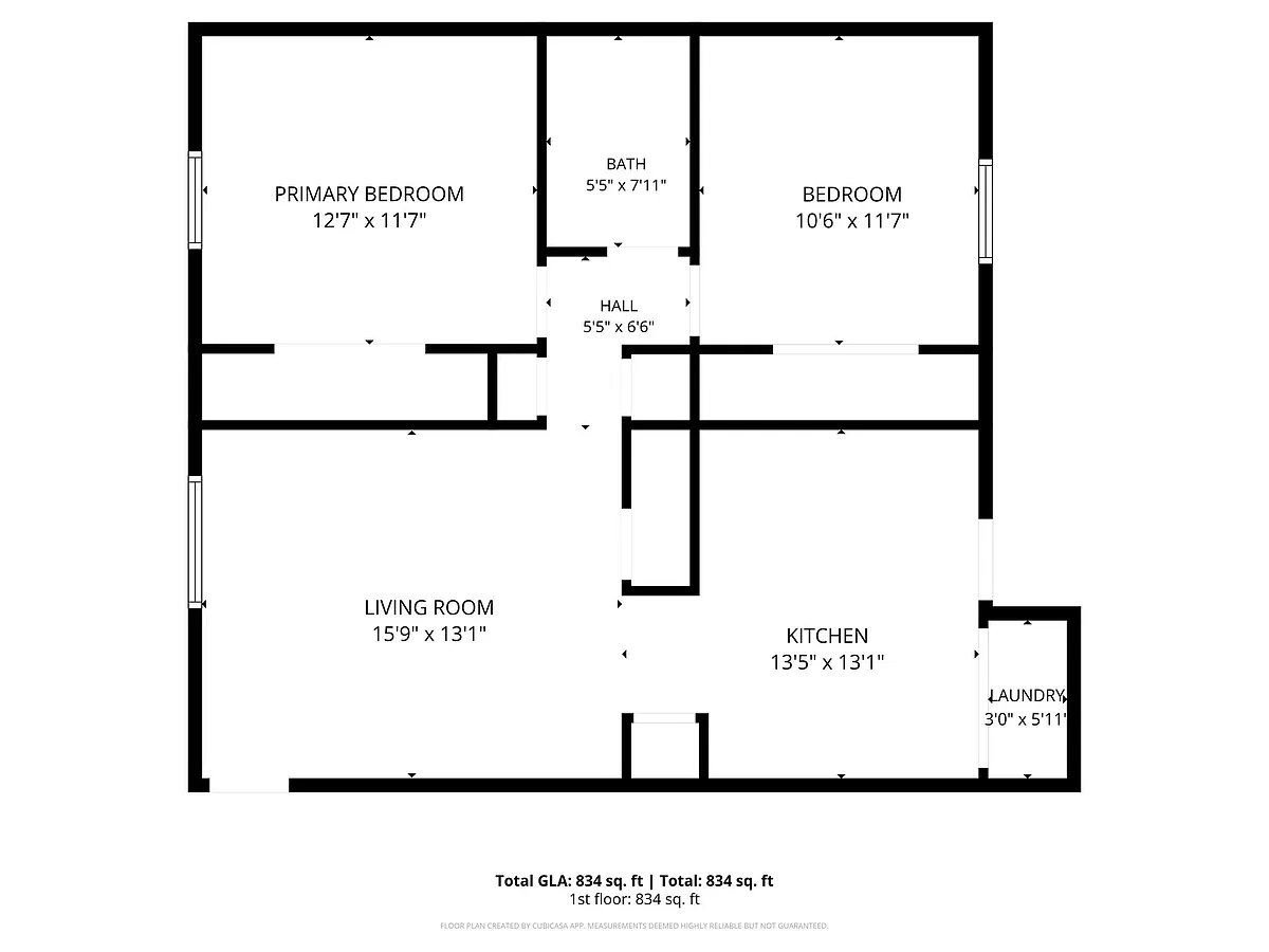 Floor plan The Maple