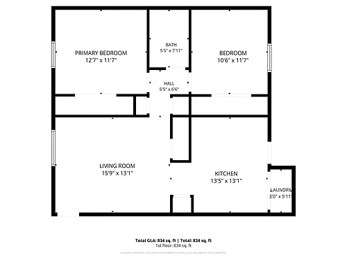 Floor plan The Maple