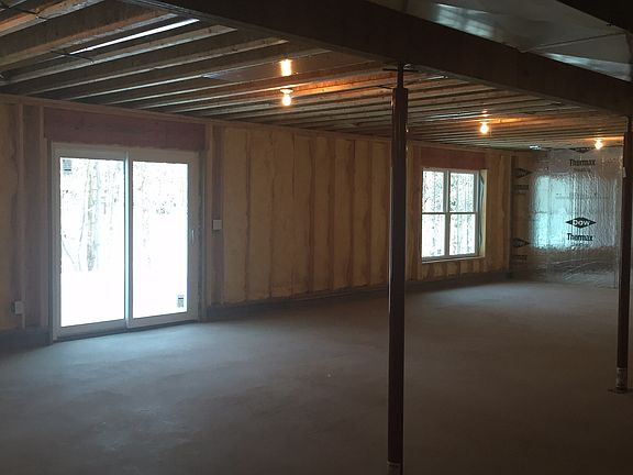 Full walk out basement