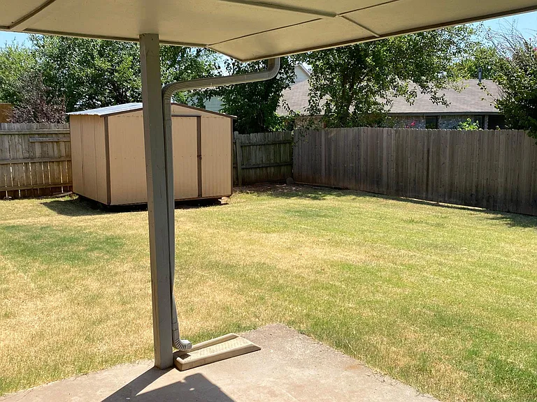 Backyard shed