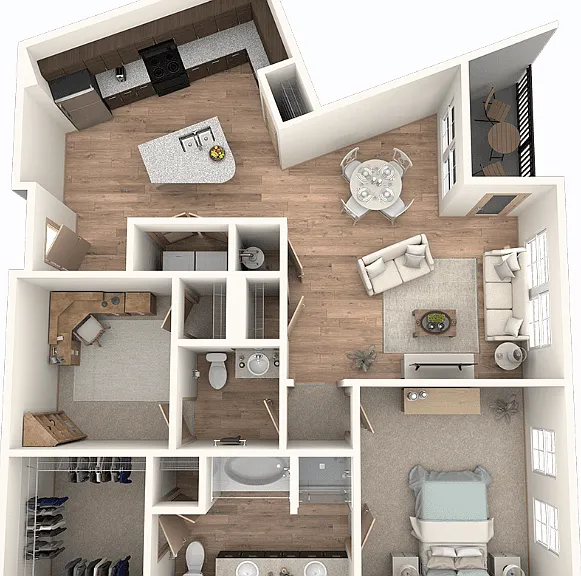 District at Medical Center Apartments — Photo 34