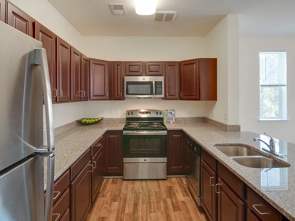 Ample Cabinetry and Counterspace