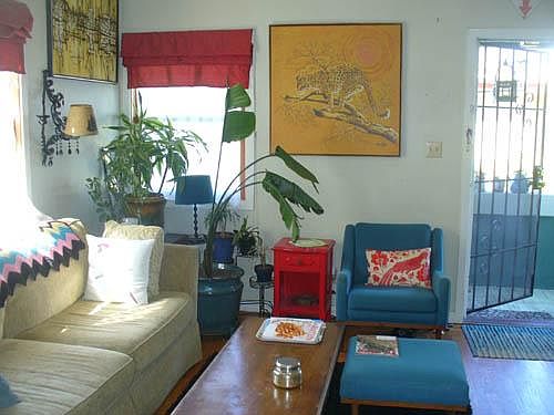 Living room from your private entrance.