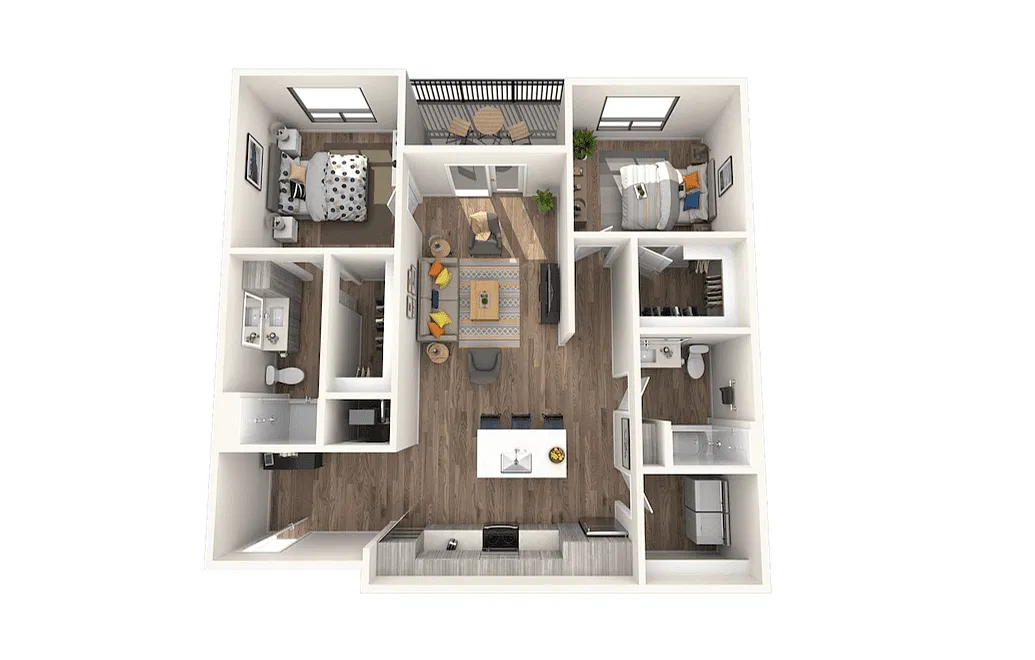 Floor plan B1