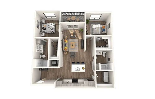 Floor plan B1