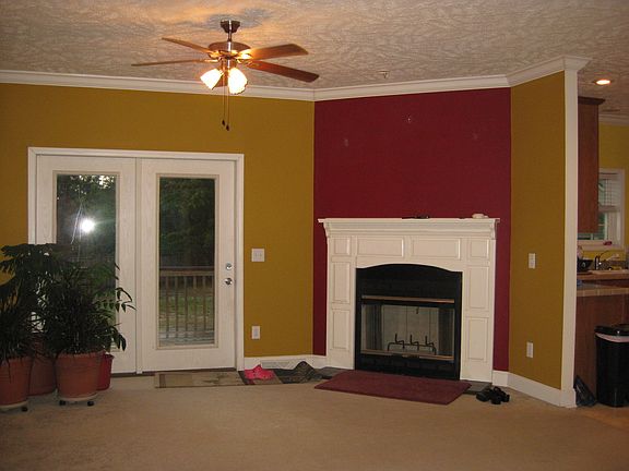 Living Room fireplace