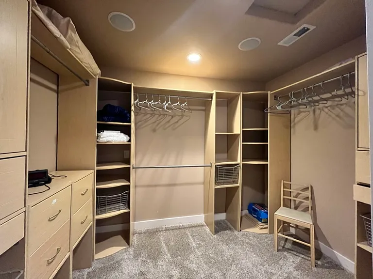 Master closet
