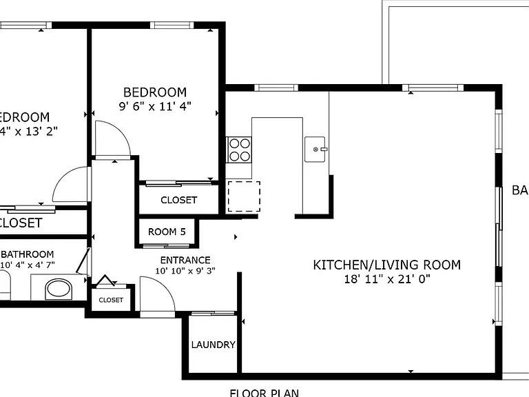 2D 2 Bedroom 1 Bath 2D 2 Bedroom 1 Bath