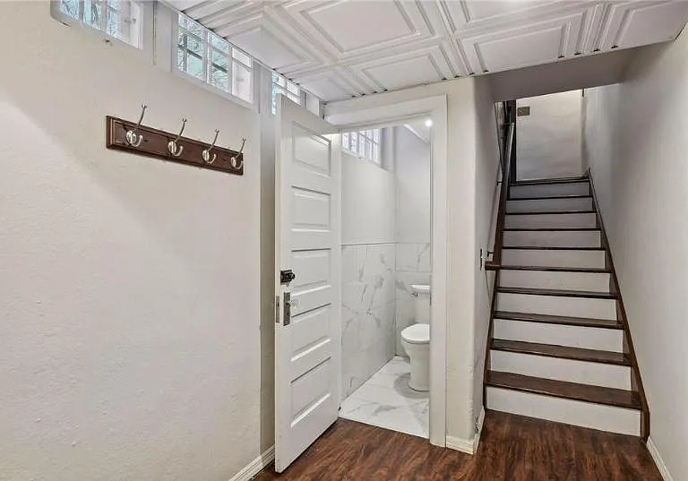 Stairway to lower level