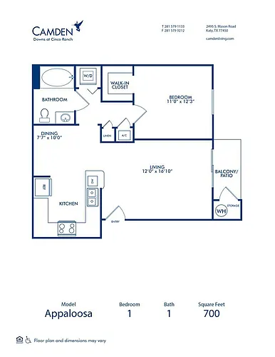 Floor plan Appaloosa
