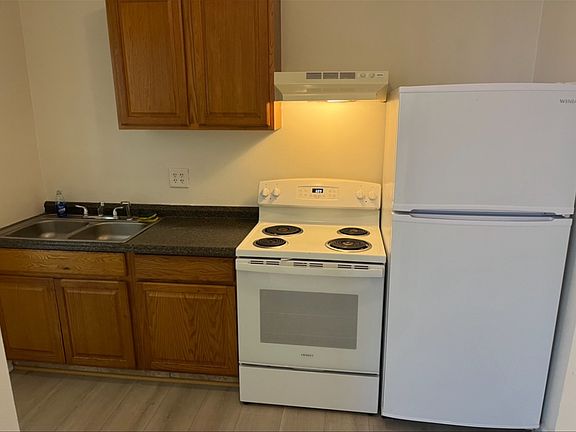 Updated kitchen with new flooring