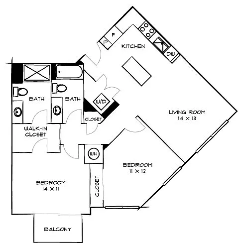 Floor plan Design 2C