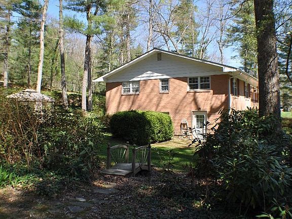 Bridge to meditation garden