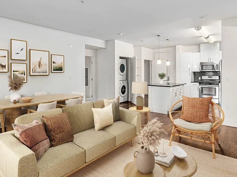 Living Room with Hard Surface Flooring
