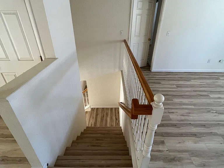 steps to second floor