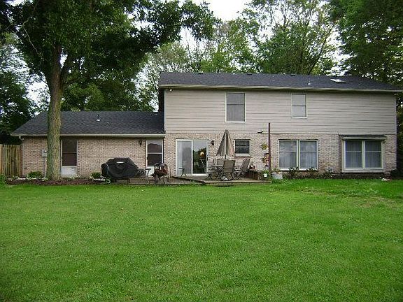Rear of home