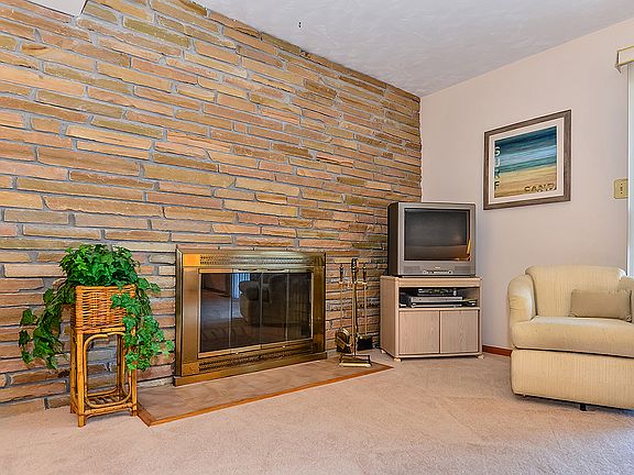 Stone Fireplace