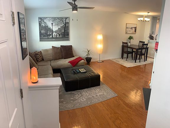 Panoramic from inside the front door looking into the living room