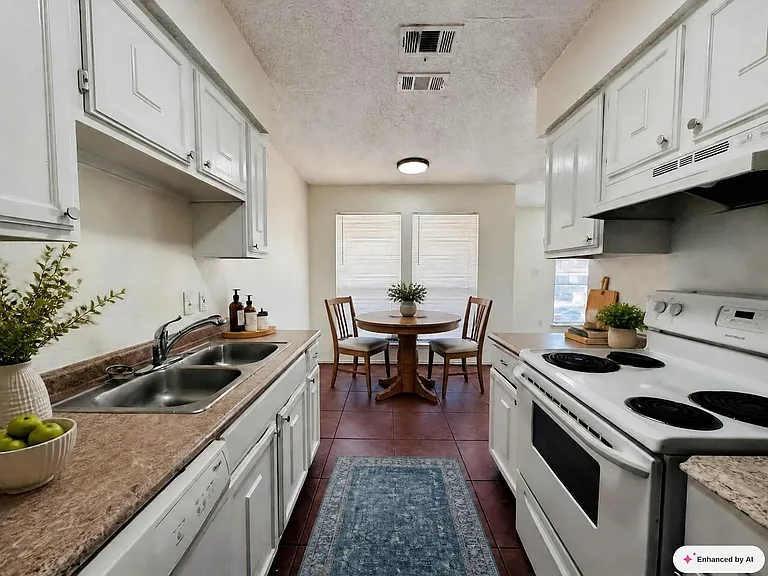Virtually Staged Kitchen
