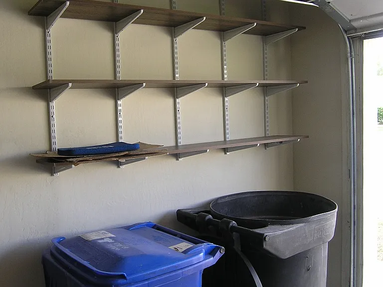 Garage shelves