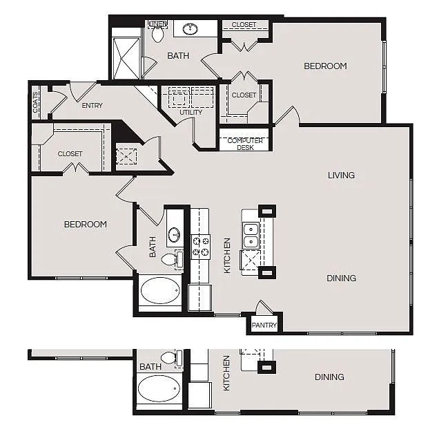 Floor plan B1