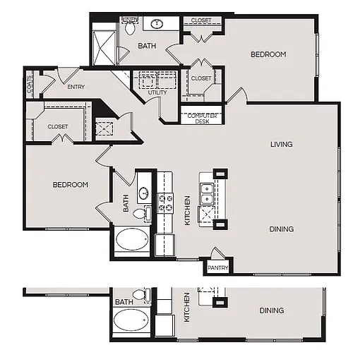 Floor plan B1