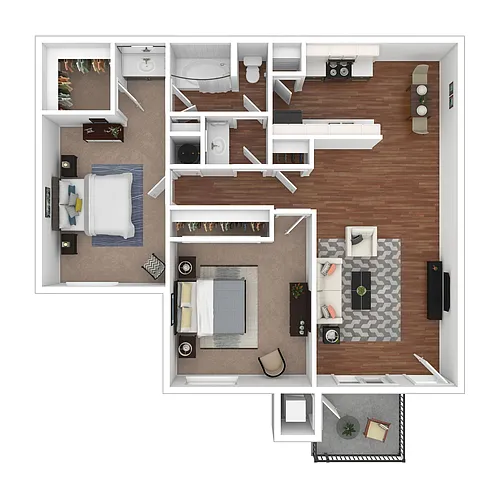 Floor plan B1