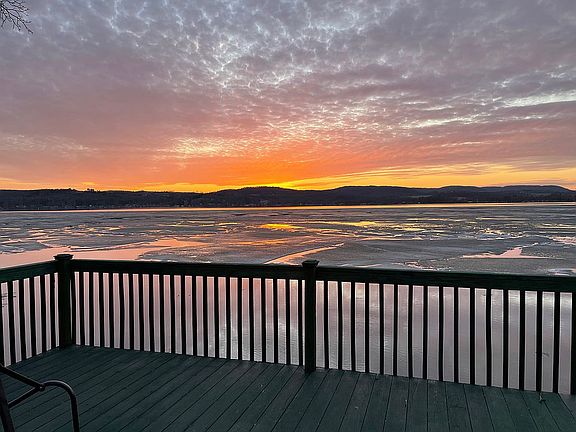 lovely winter sunset