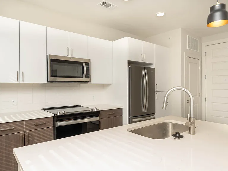 Kitchen with Stainless Steel Appliances