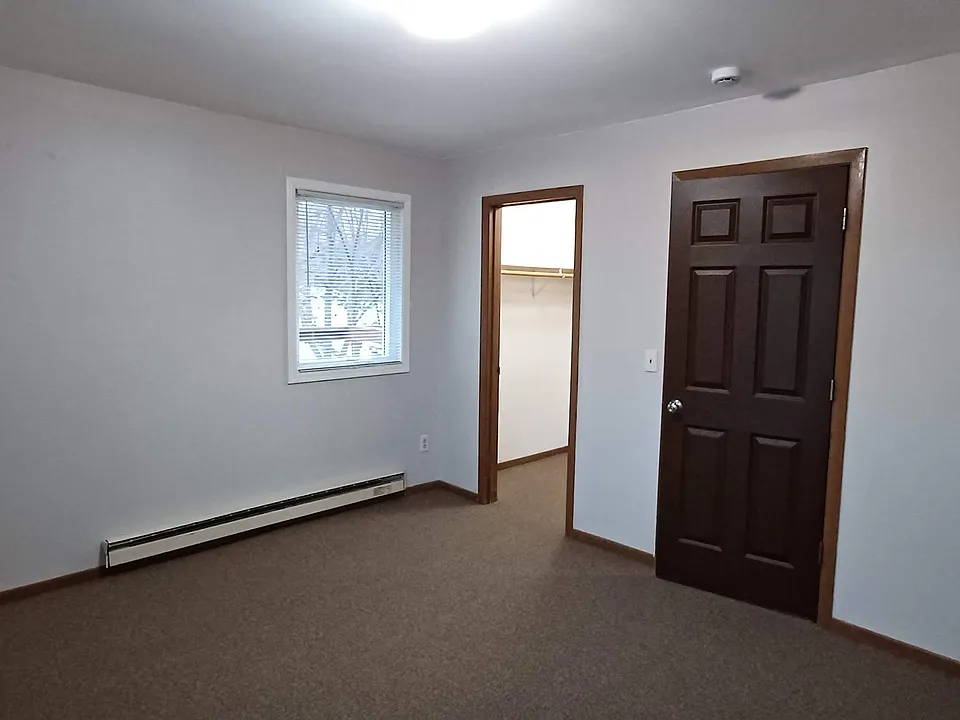 Bedroom 1 has walk in closet.