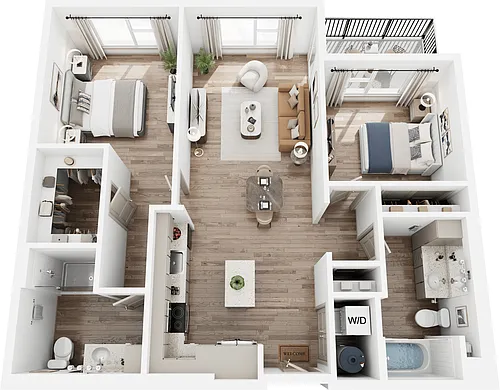 Floor plan B2
