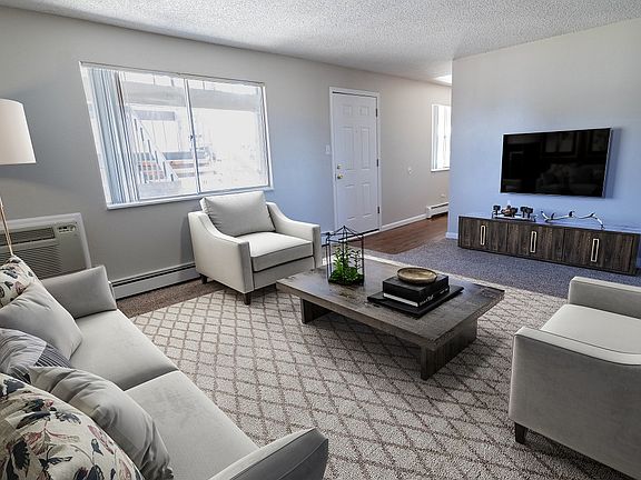 2 BR, 1 BA Example - Living Room