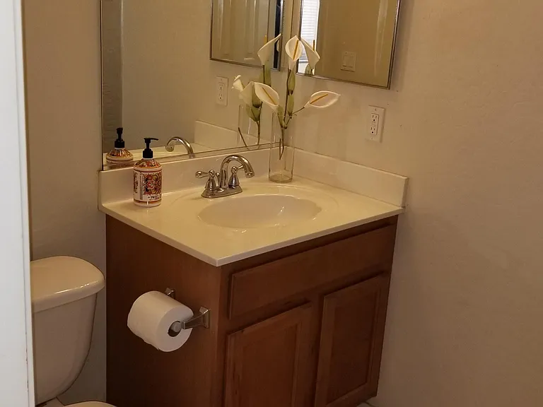 Convenient Half Bath Downstairs