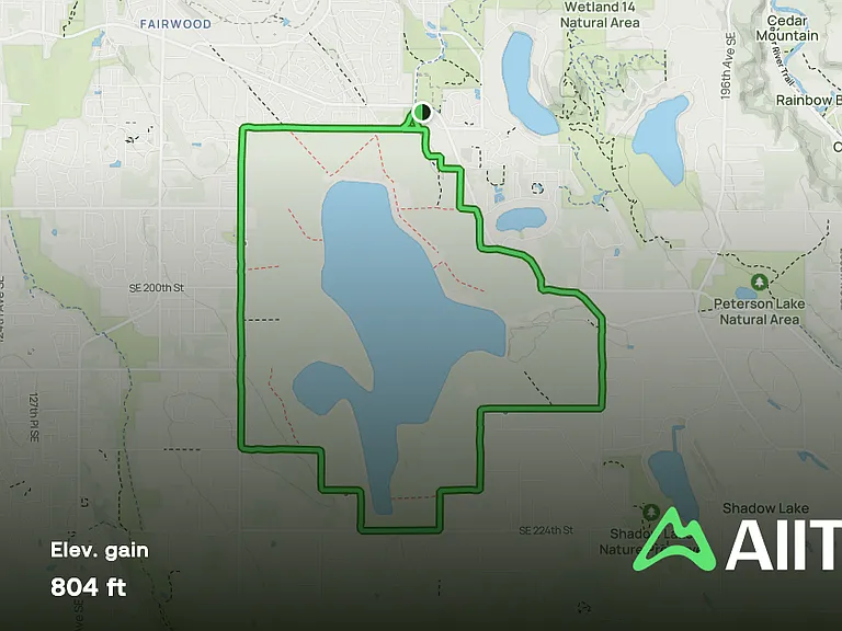Lake Young Trail access from neighborhood