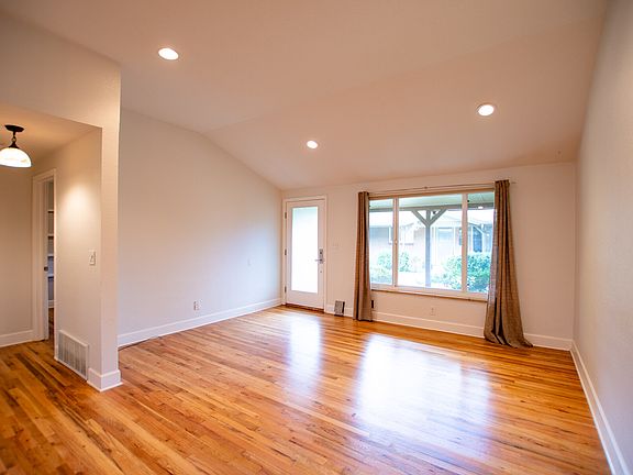Living room from kitchen view