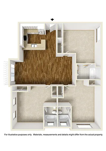 Floor plan Floor Plan 33d (Shared Room)