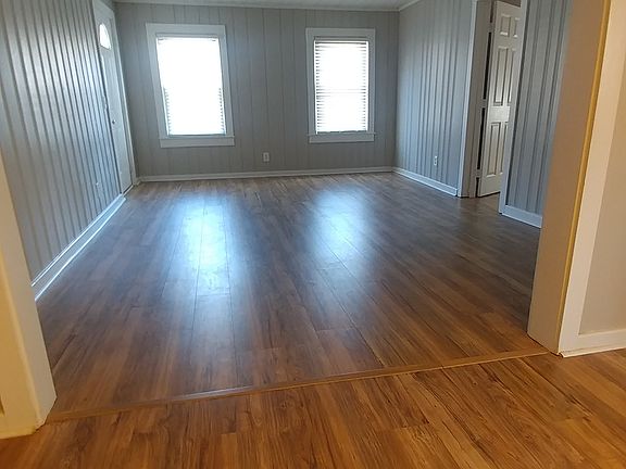 Open living and dining