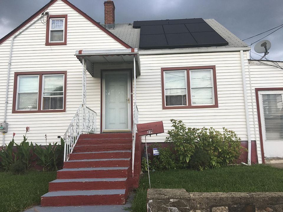 The front of the house