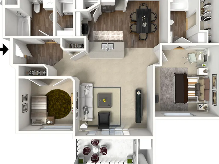 Steeplechase Apartments — Photo 37