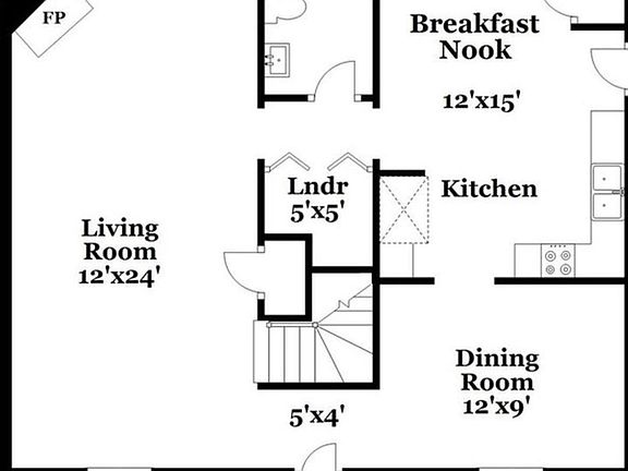 First floor living space
