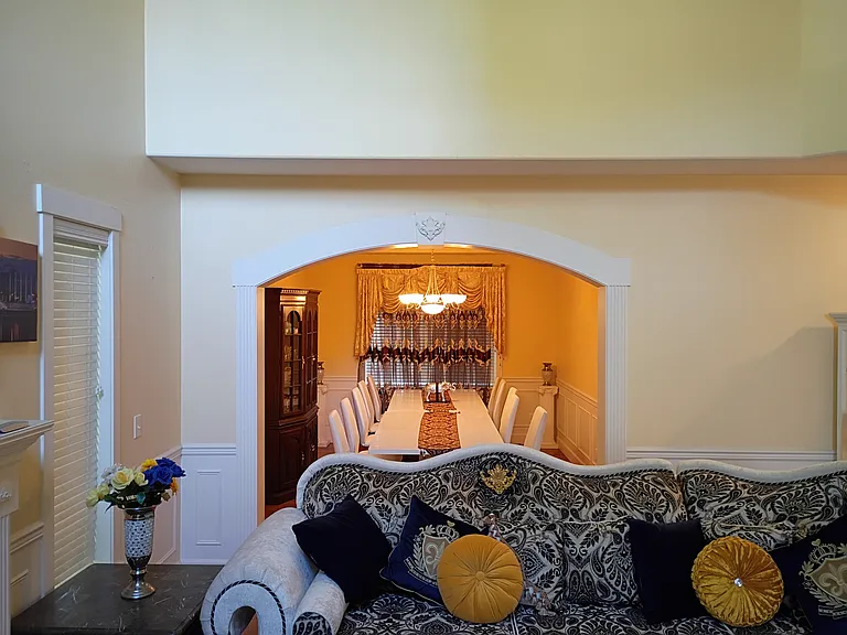 Formal dining room.