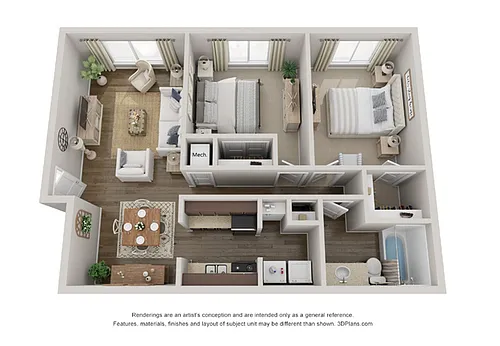 Floor plan B1R