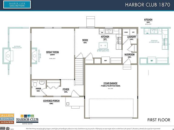 Harbor Club 1870 First Floor