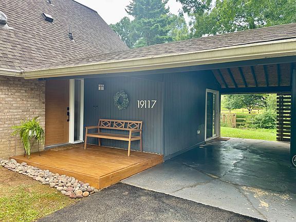 Front porch and carport