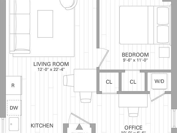 2nd image of 504 Humboldt St #3B