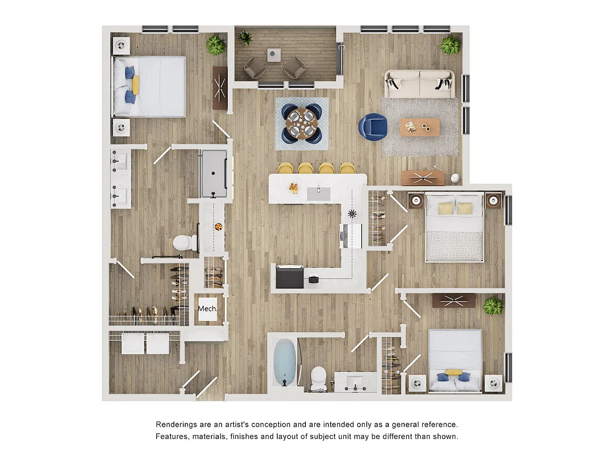 Floor plan C1