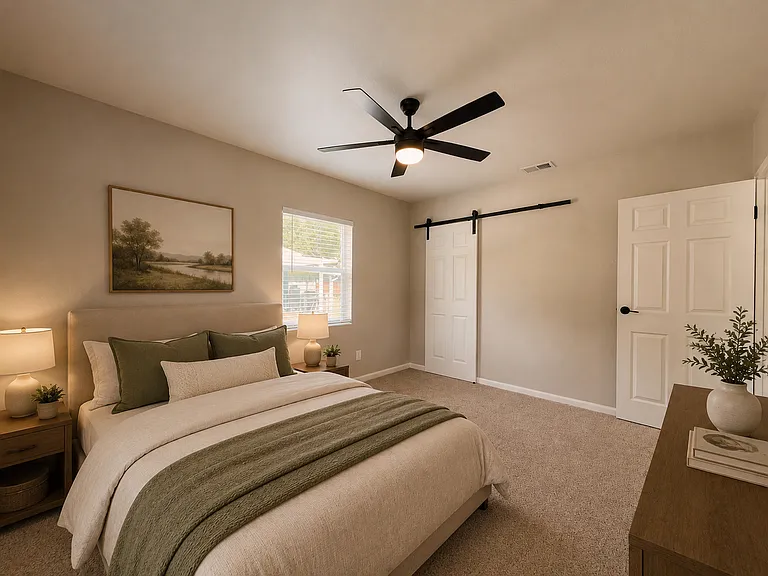 Staged bedroom 2